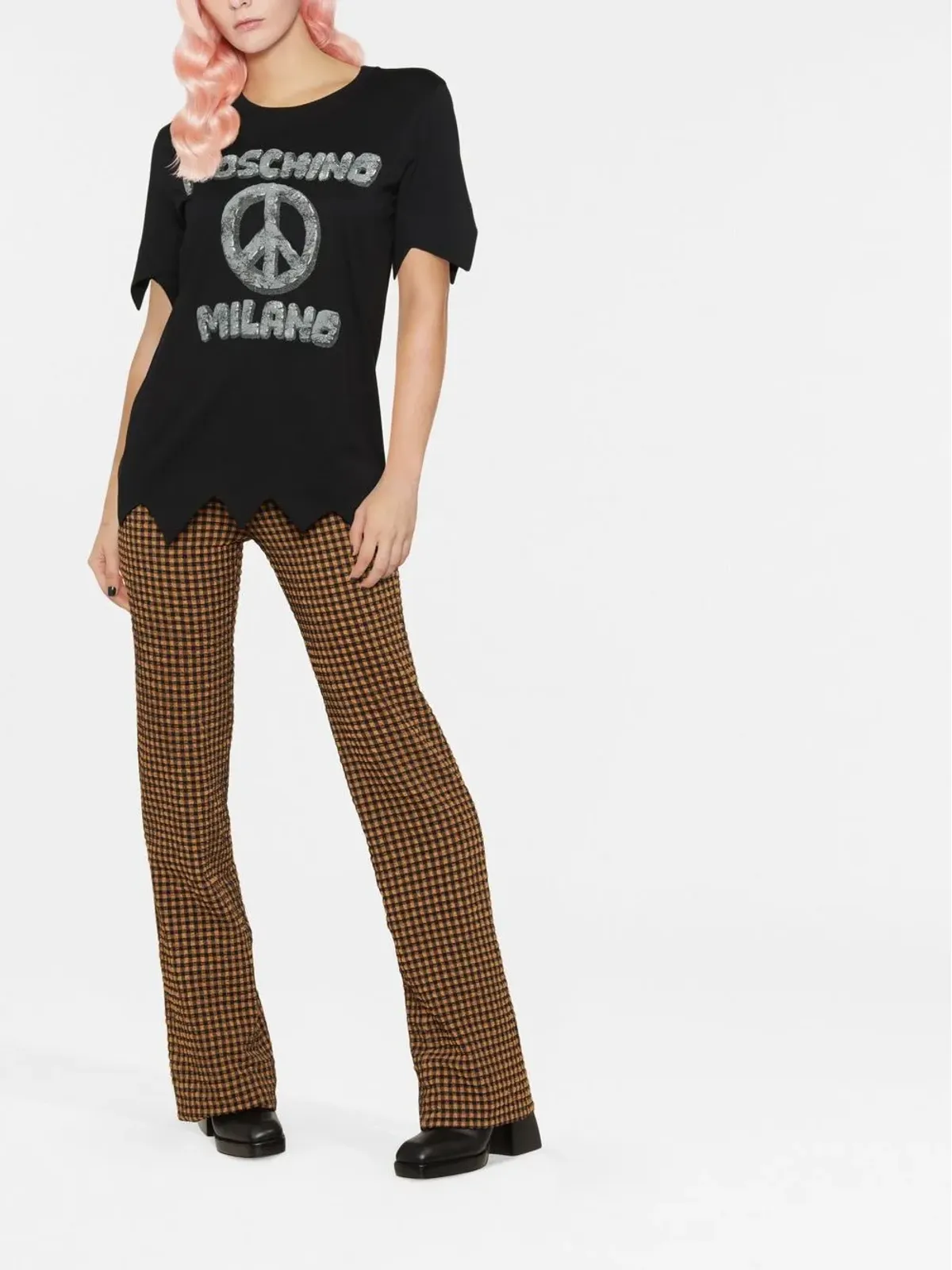 Moschino ロゴプリント Tシャツ - 画像3