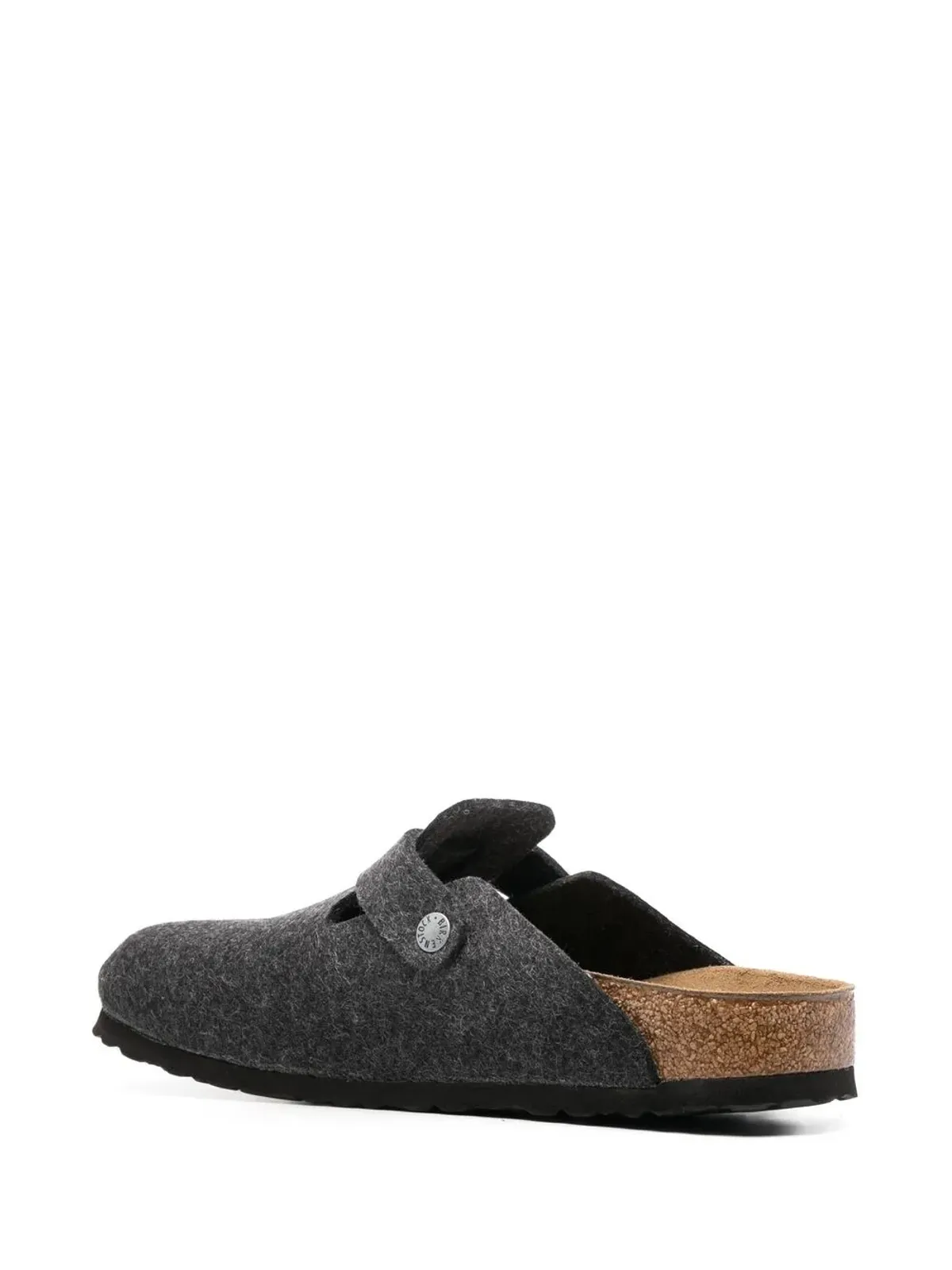Birkenstock ボストン バックル付き ウール スリッパ - 画像3