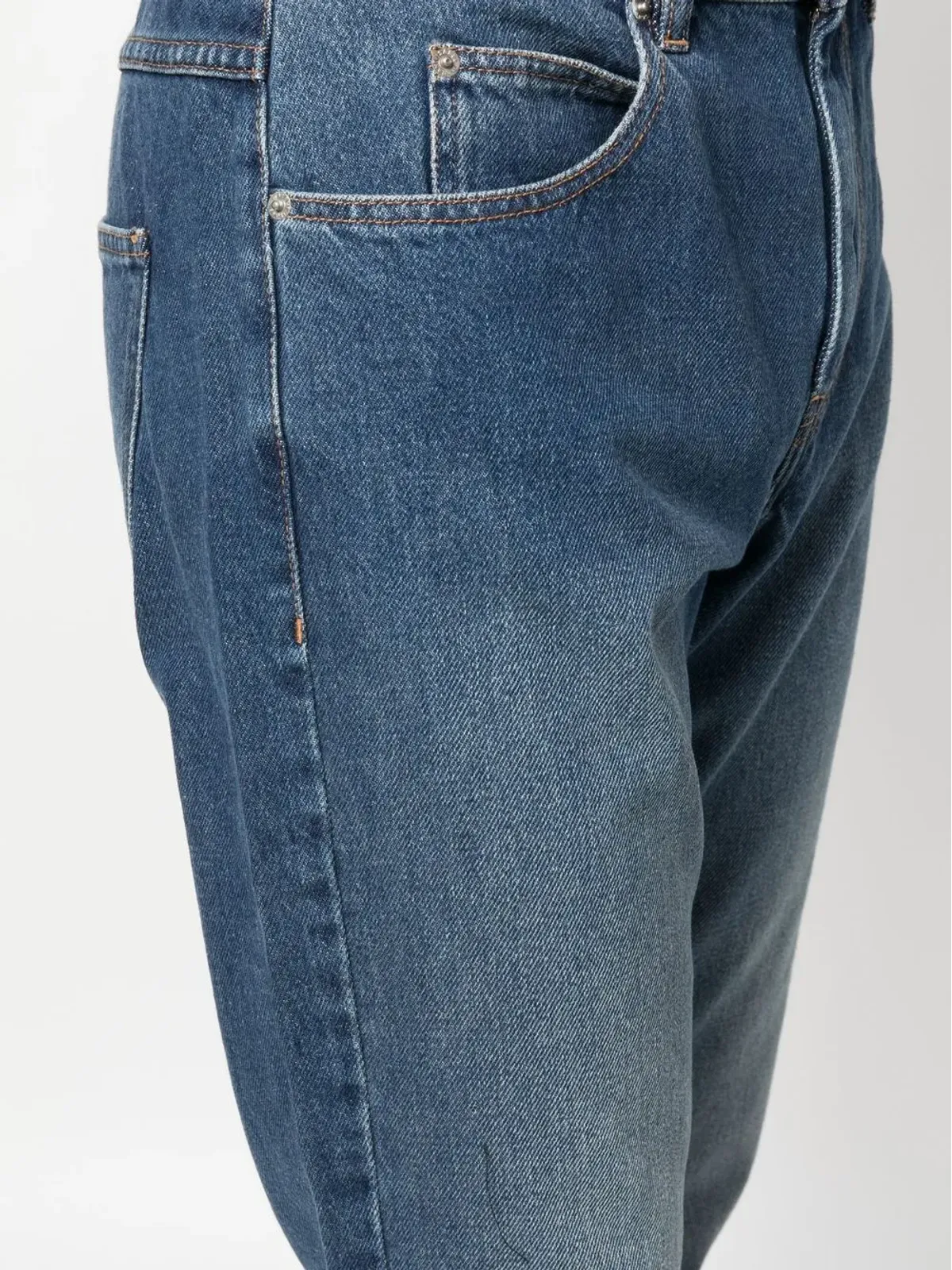 MARANT ストレートレッグ ミッドウォッシュ ジーンズ - 画像5
