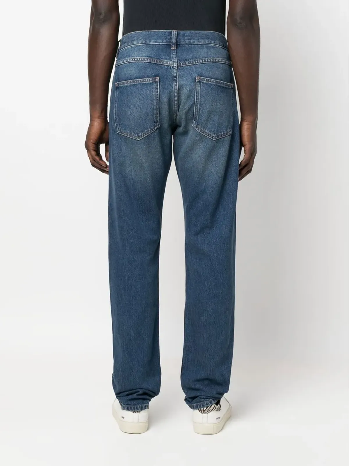 MARANT ストレートレッグ ミッドウォッシュ ジーンズ - 画像4