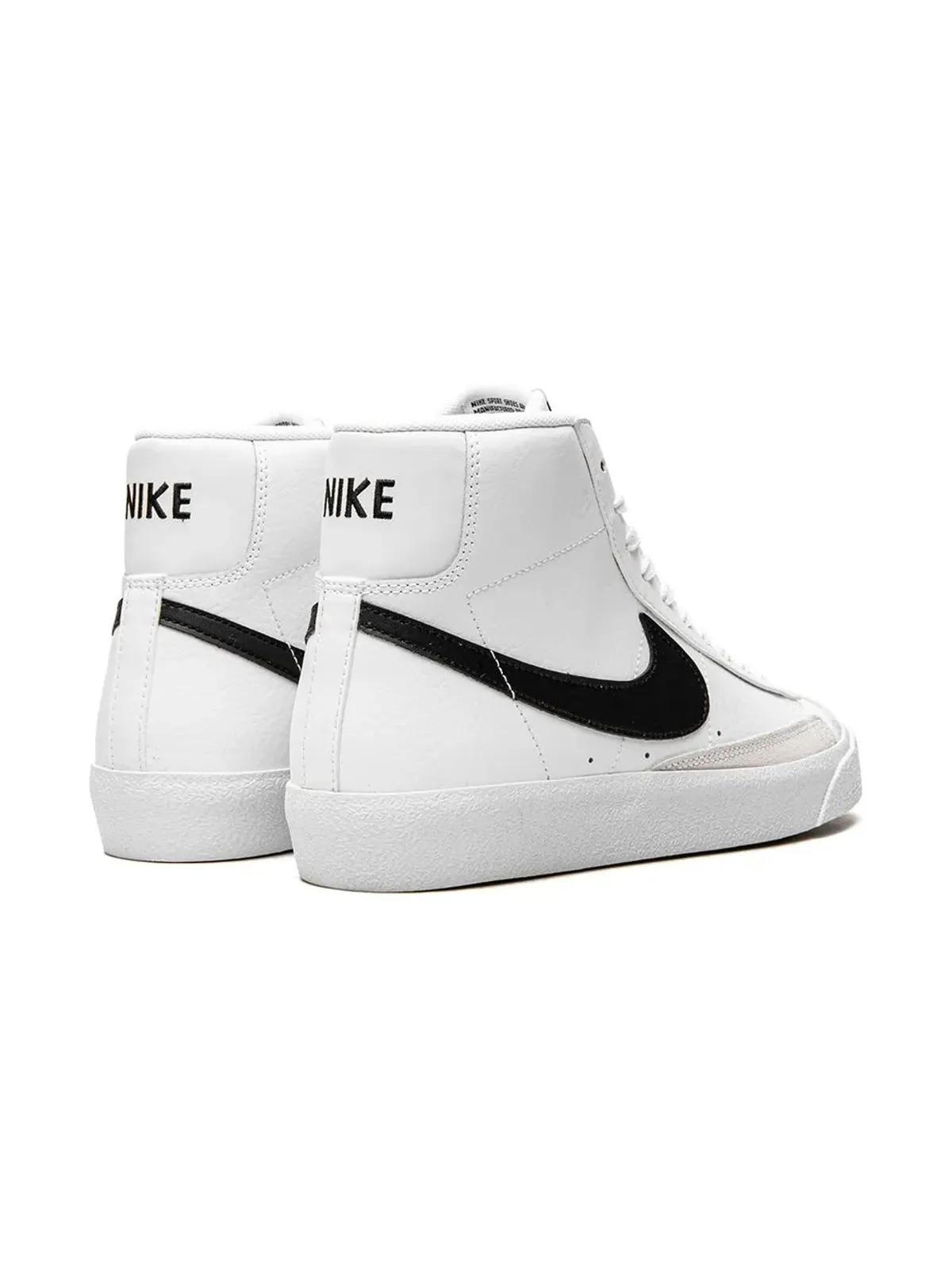 Nike Kids ブレザー ミッド '77 ホワイト/ブラック スニーカー - 画像3