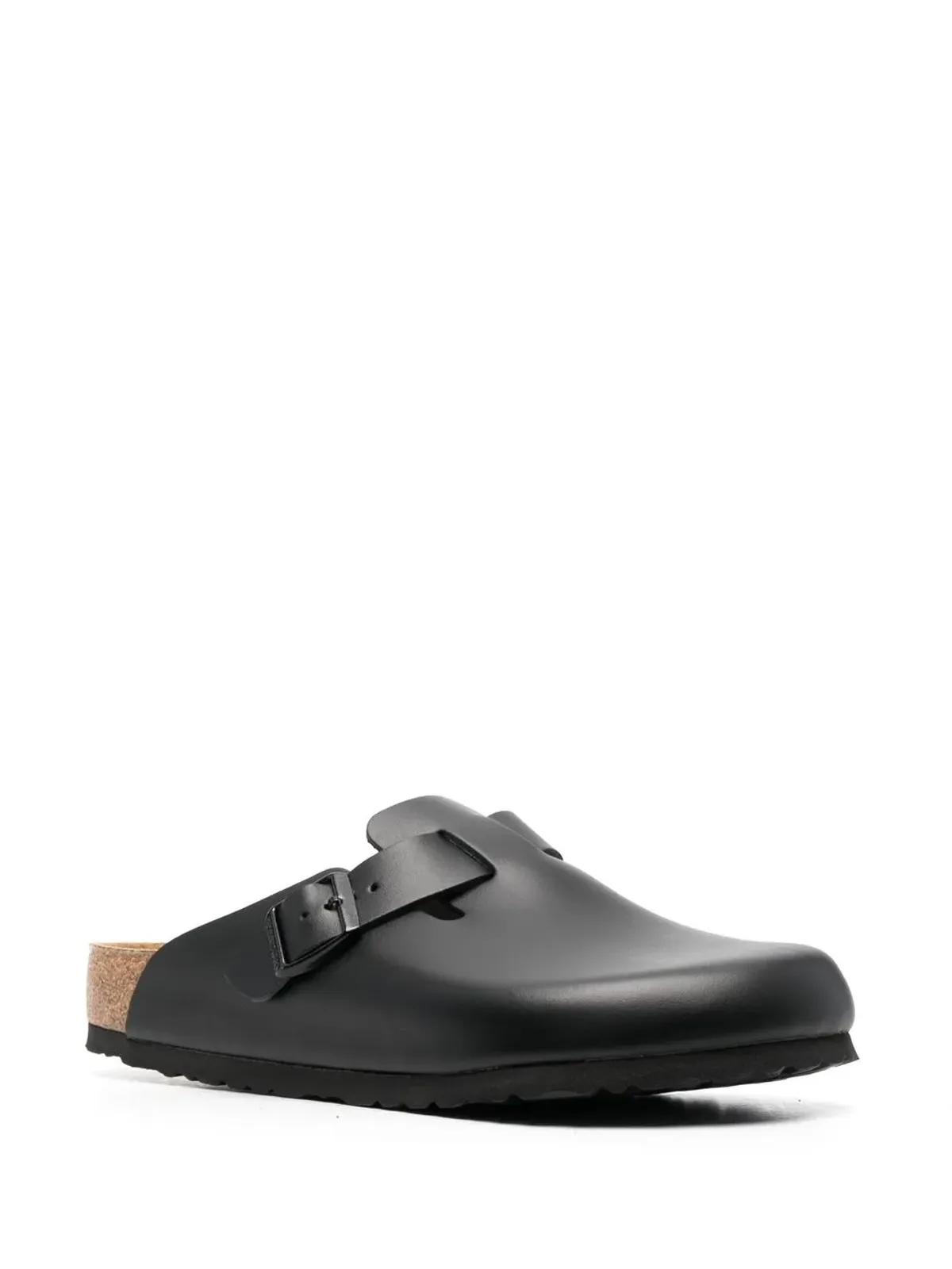 Birkenstock ボストンバックル付きスリッパ（ブラック） - 画像2