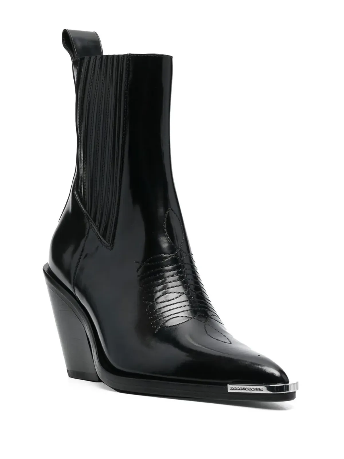 Rabanne 95mm pointed-toe boots - Black - 画像2