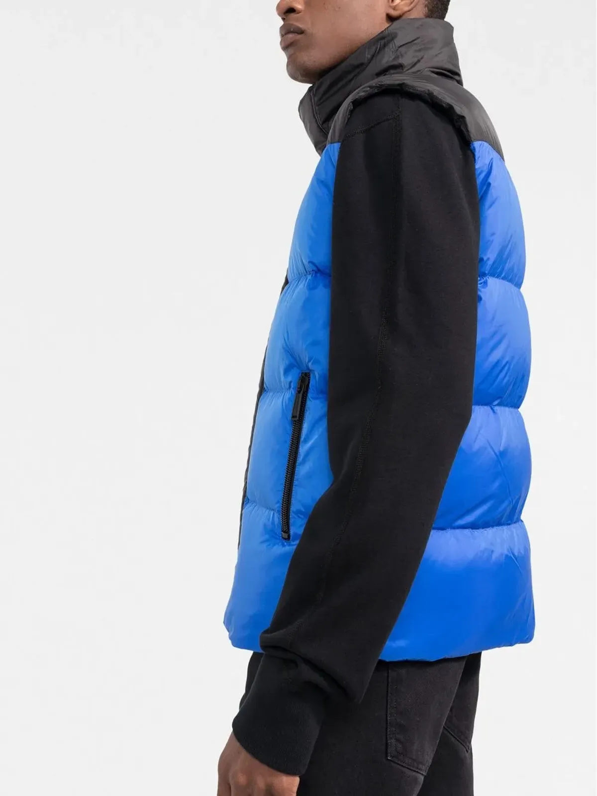 DSQUARED2 ロゴプリント ダックフェザー ジレ - Blue - 画像3