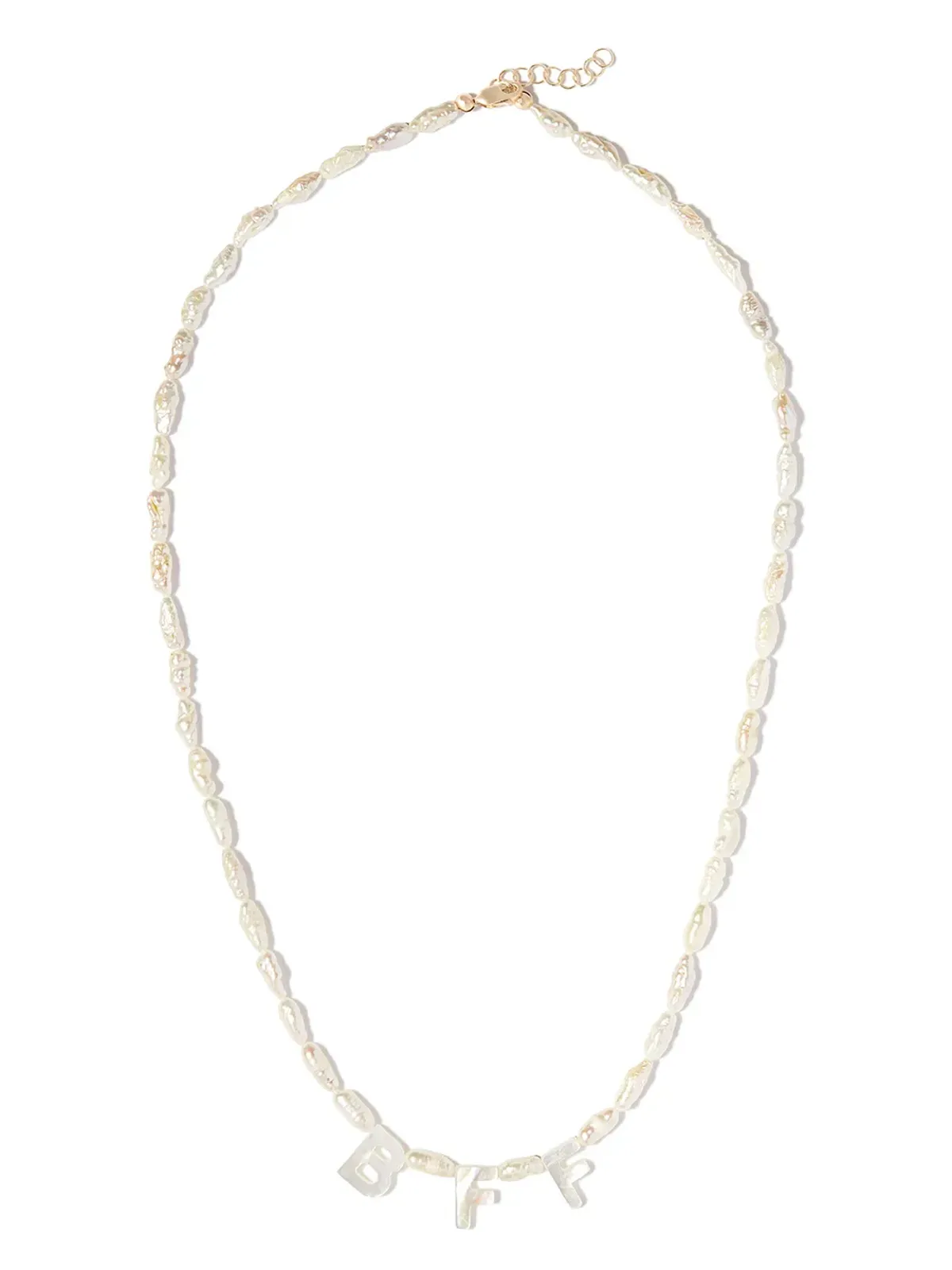 Roxanne First 14kt イエローゴールド BFF ネックレス - 画像2