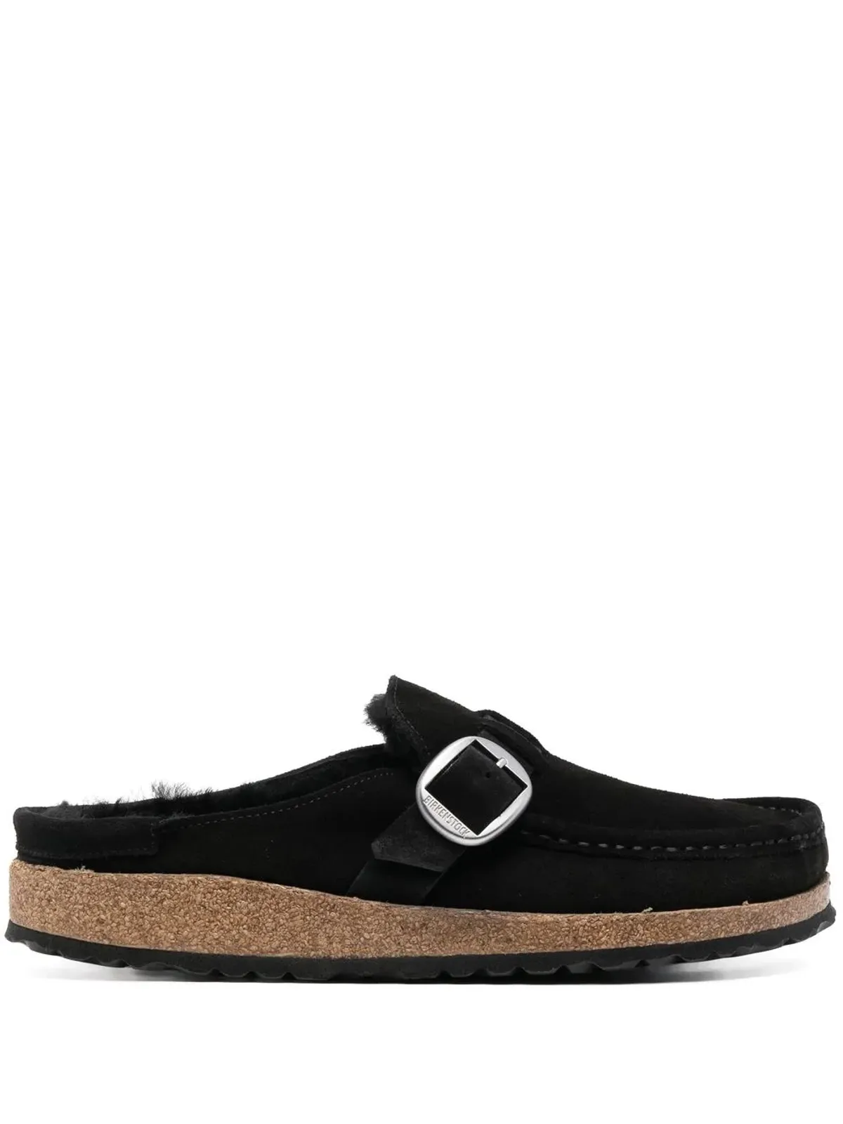 Birkenstock Buckley シアーリングスエードサンダル - 画像1
