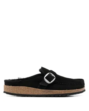 Birkenstock Buckley シアーリングスエードサンダル - サムネイル1