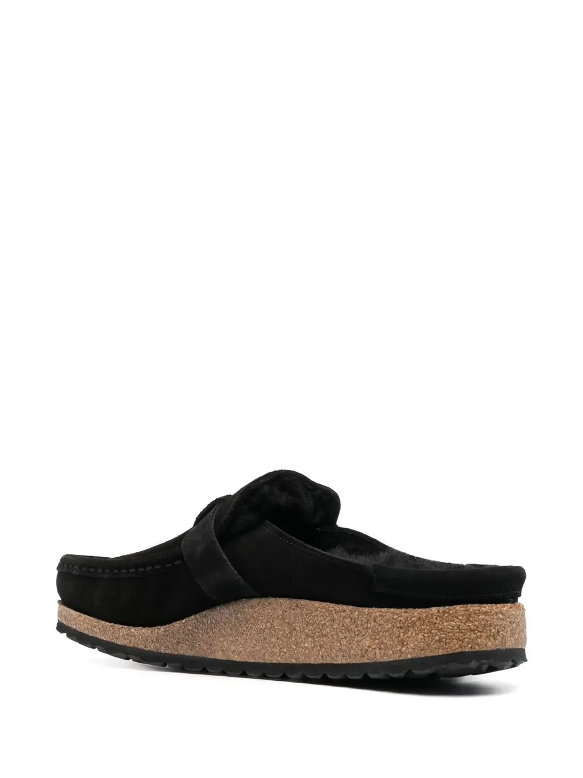 Birkenstock Buckley シアーリングスエードサンダル - 画像3