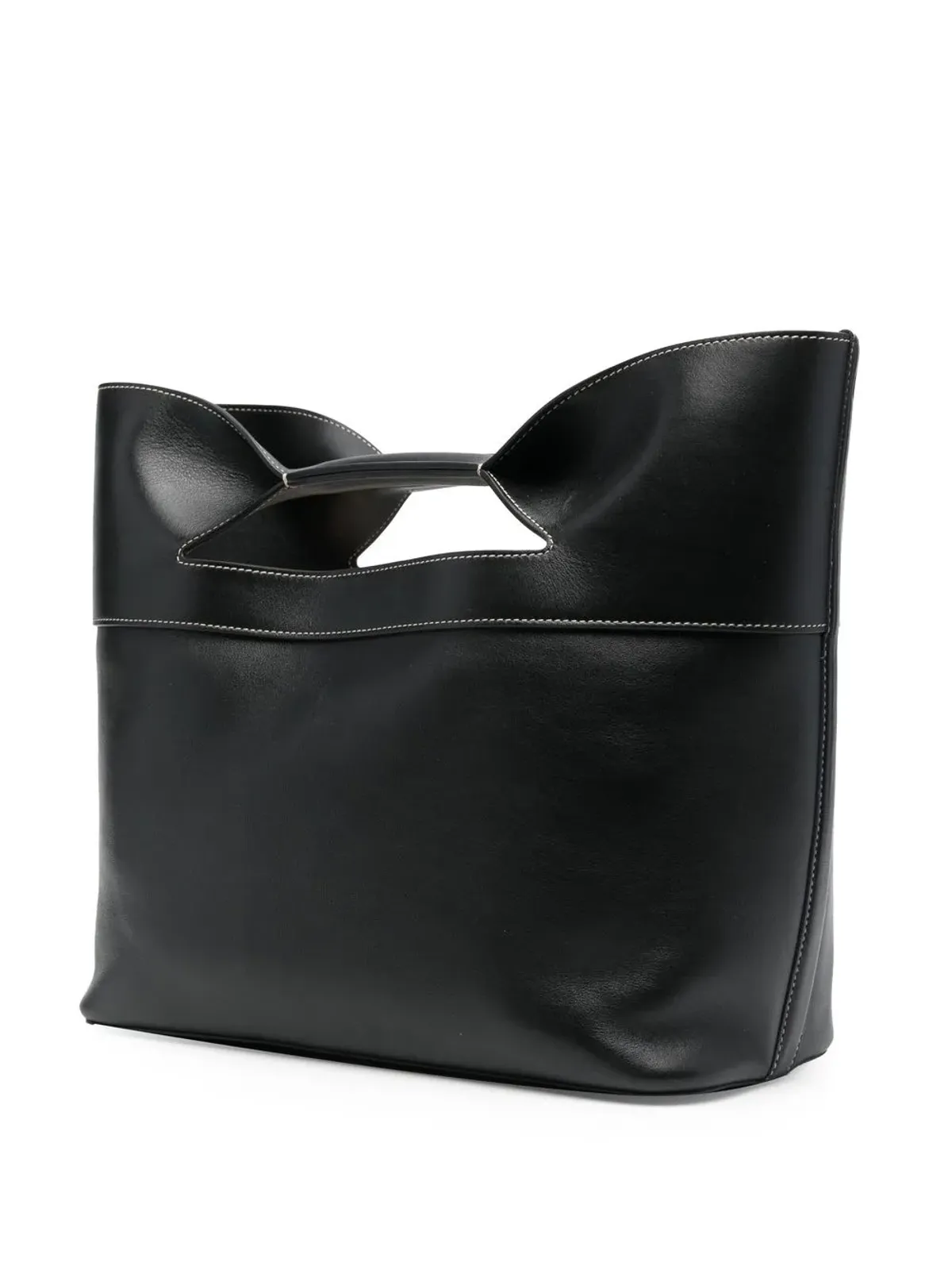 Alexander McQueen ロゴプリント トートバッグ - 画像4