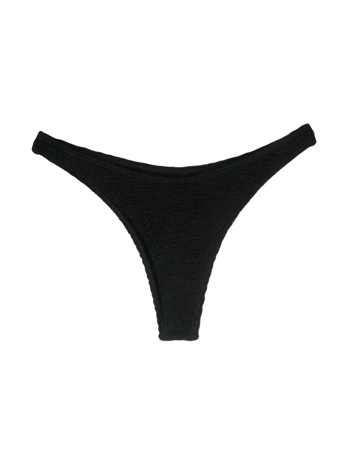 Bond-eye Bound seersucker bikini bottoms - Black - 画像2