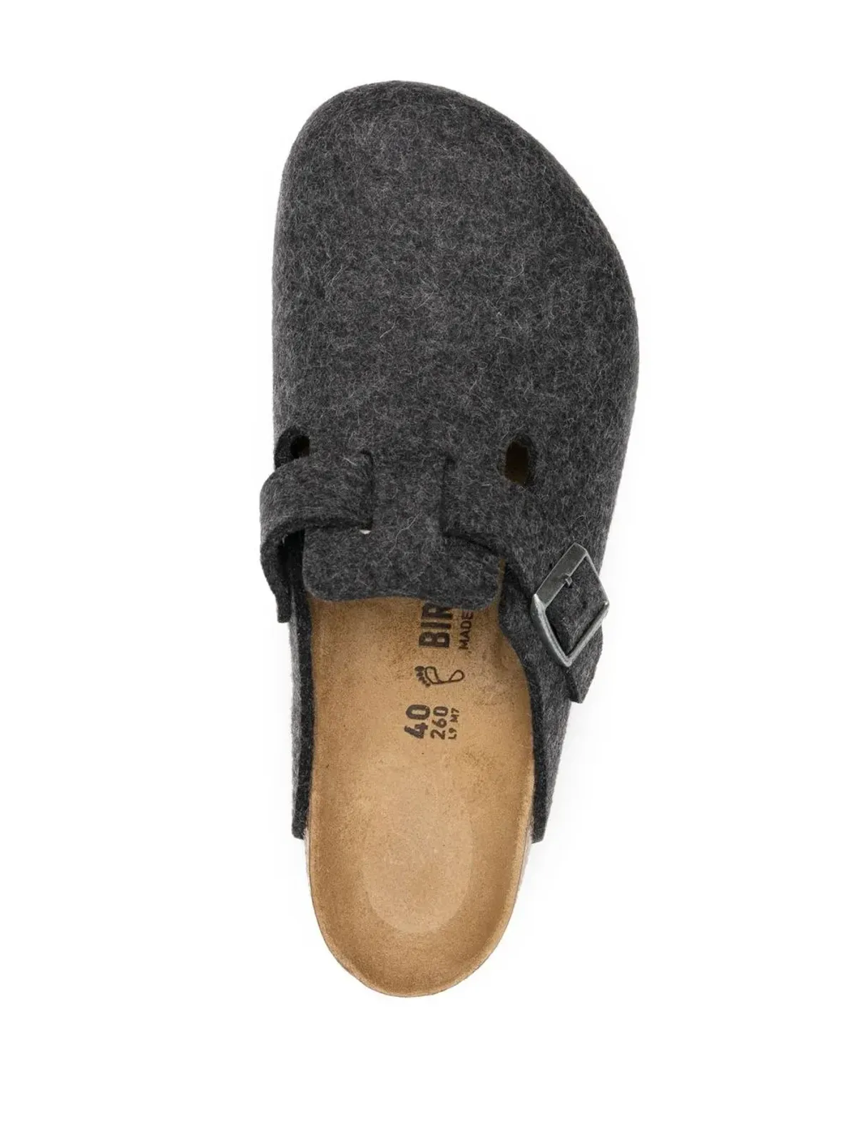 Birkenstock ボストン ラウンドトゥ スリッパ - 画像4