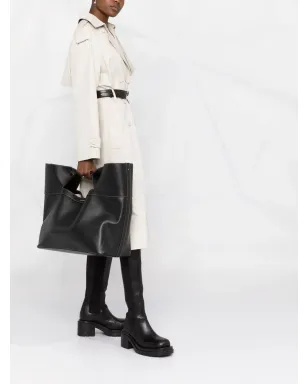 Alexander McQueen ボウ レザー トートバッグ - サムネイル2