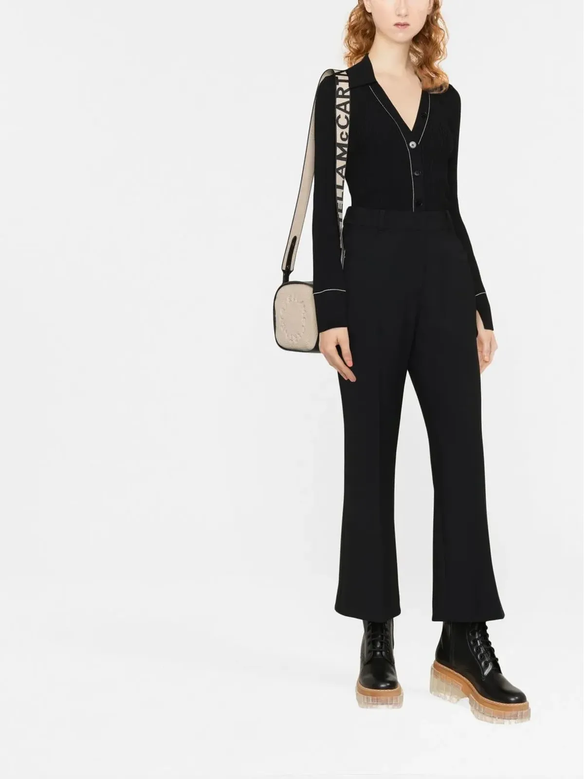 Stella McCartney クロップドブーツカットパンツ - 画像2
