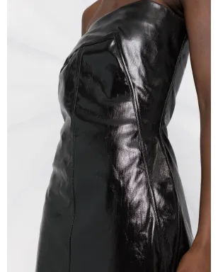 Rick Owens スクエアネック・ストラップレス・ドレス - サムネイル5