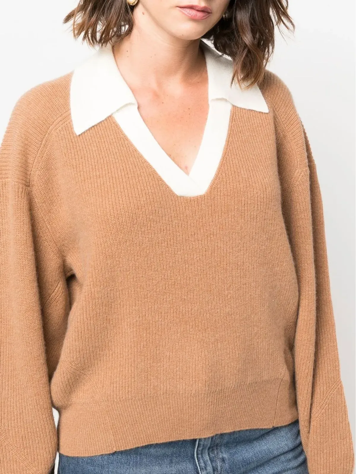 rag & bone 襟付きカシミヤセーター - 画像5