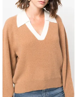 rag & bone 襟付きカシミヤセーター - サムネイル5
