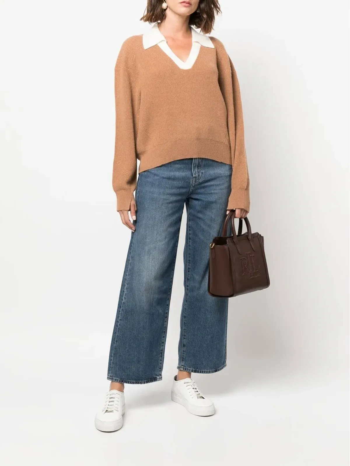 rag & bone 襟付きカシミヤセーター - 画像2