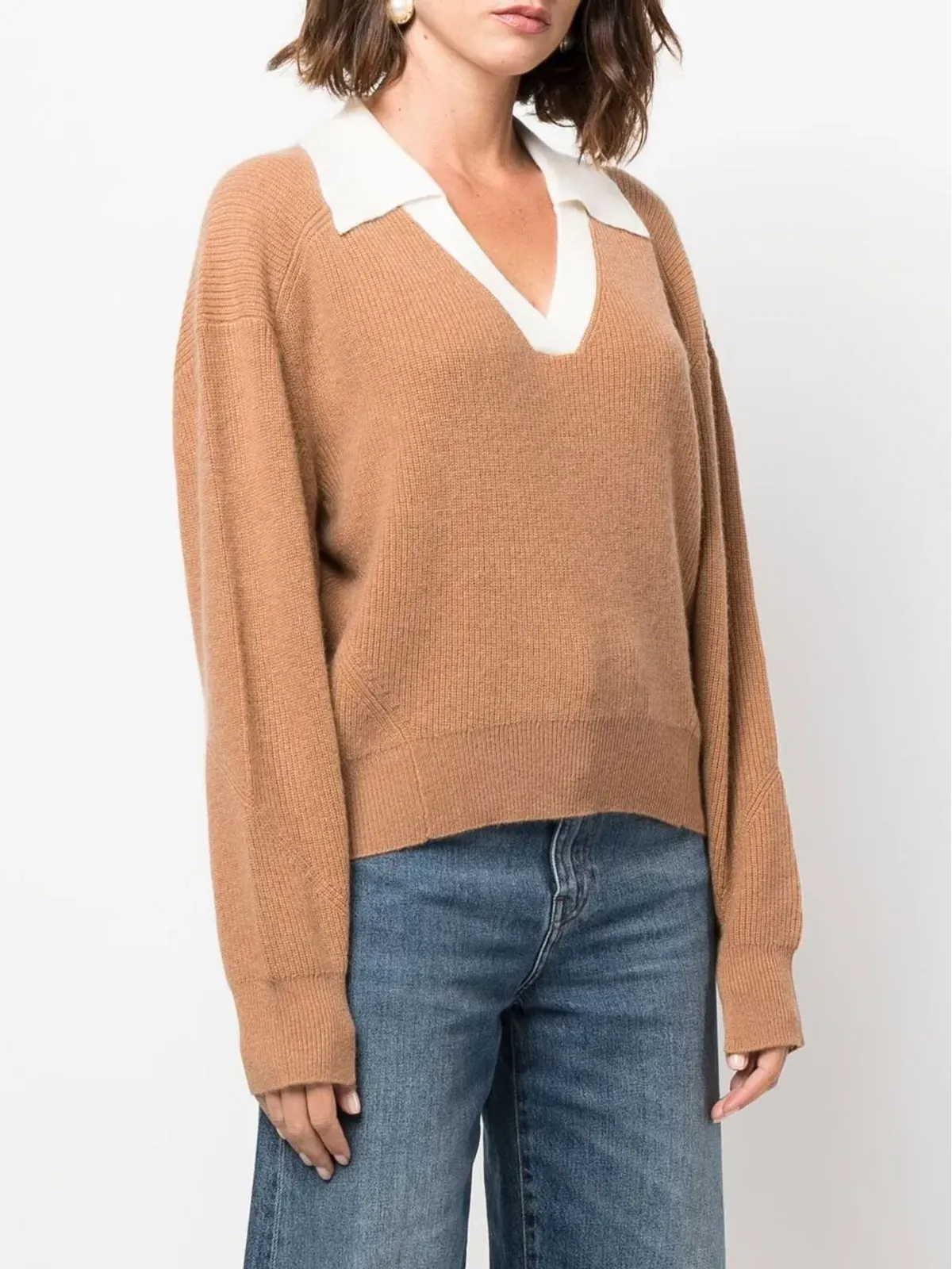 rag & bone 襟付きカシミヤセーター - 画像3