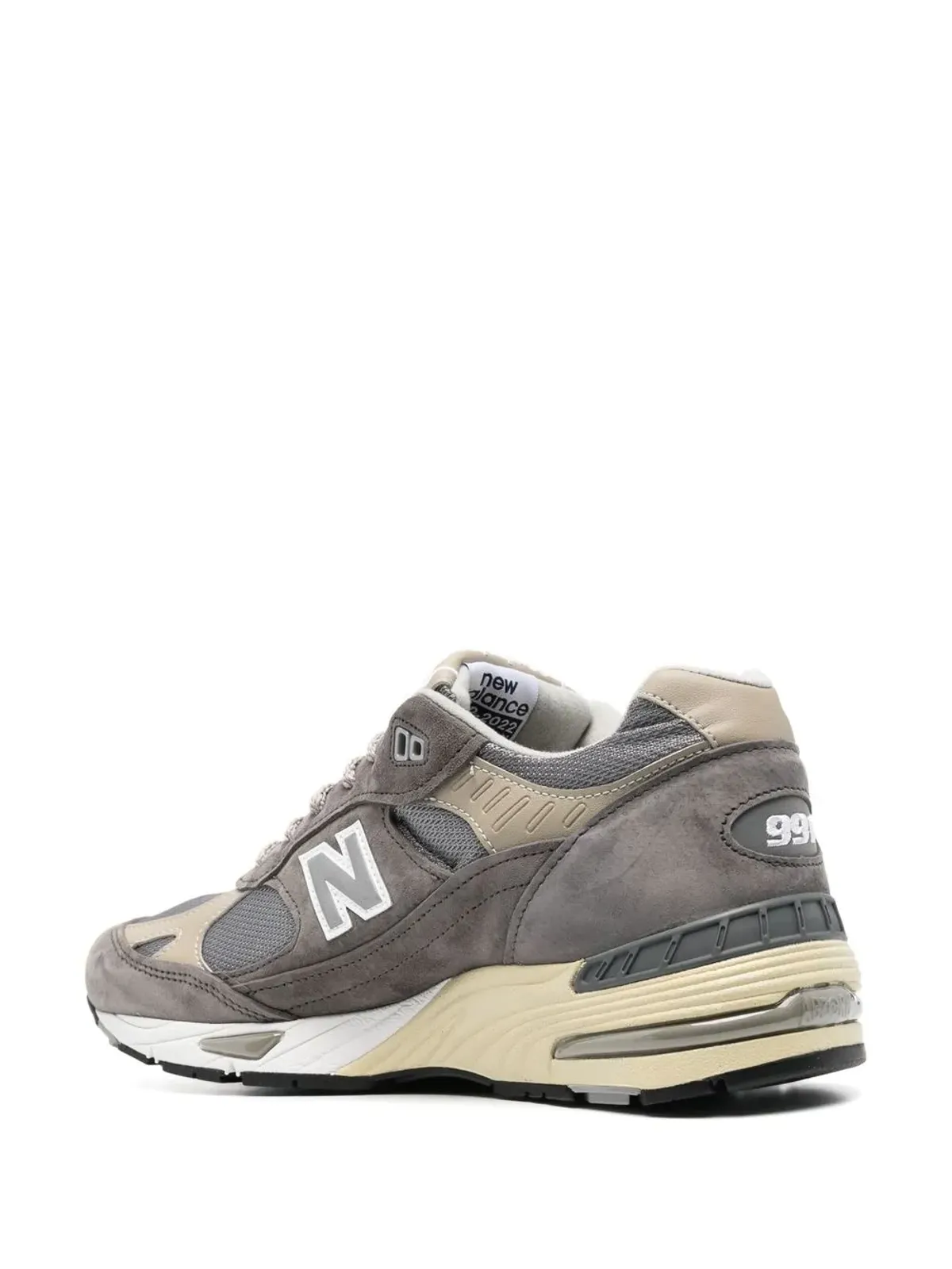 New Balance ロゴパッチ レースアップスニーカー - 画像3