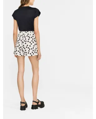 RED Valentino cherry-print mini skort - Neutrals - サムネイル4