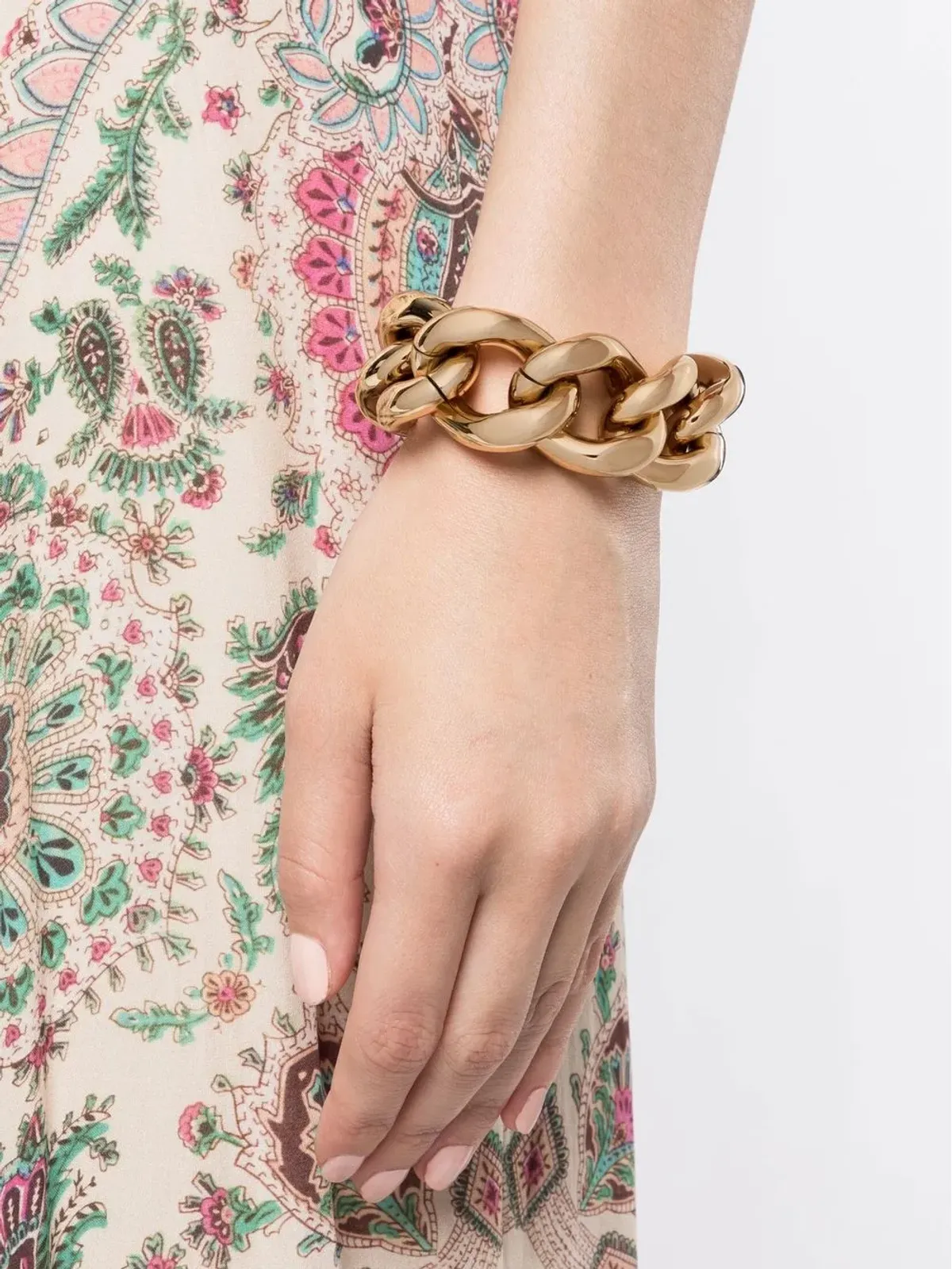 ISABEL MARANT カーブチェーン ブレスレット - 画像2