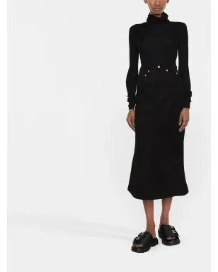 Rick Owens 膝丈ゴデットスカート - サムネイル2