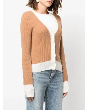 rag & bone リブ編みカシミヤカーディガン - サムネイル3