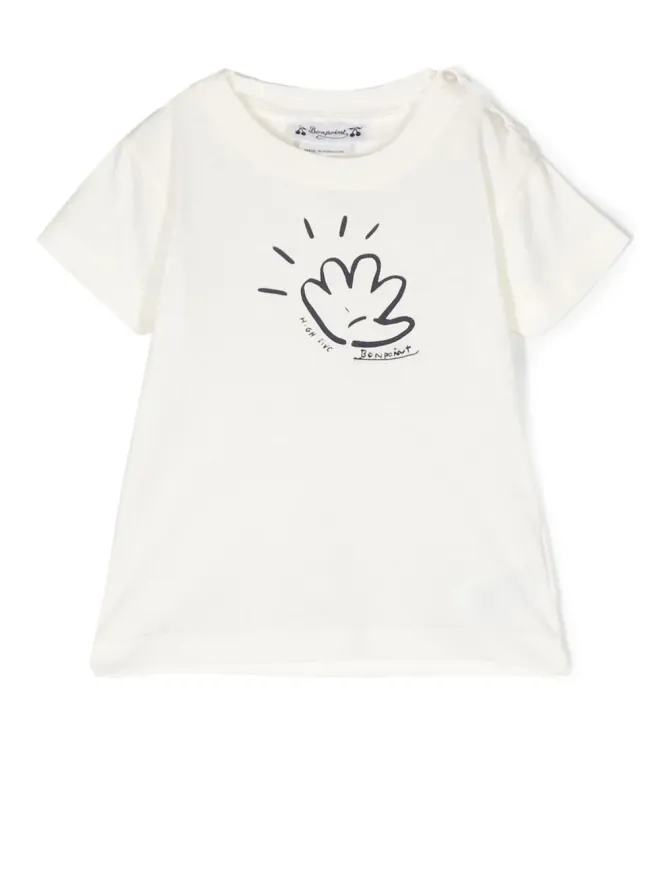 Bonpoint Bonpoint Tom グラフィックプリント Tシャツの商品画像