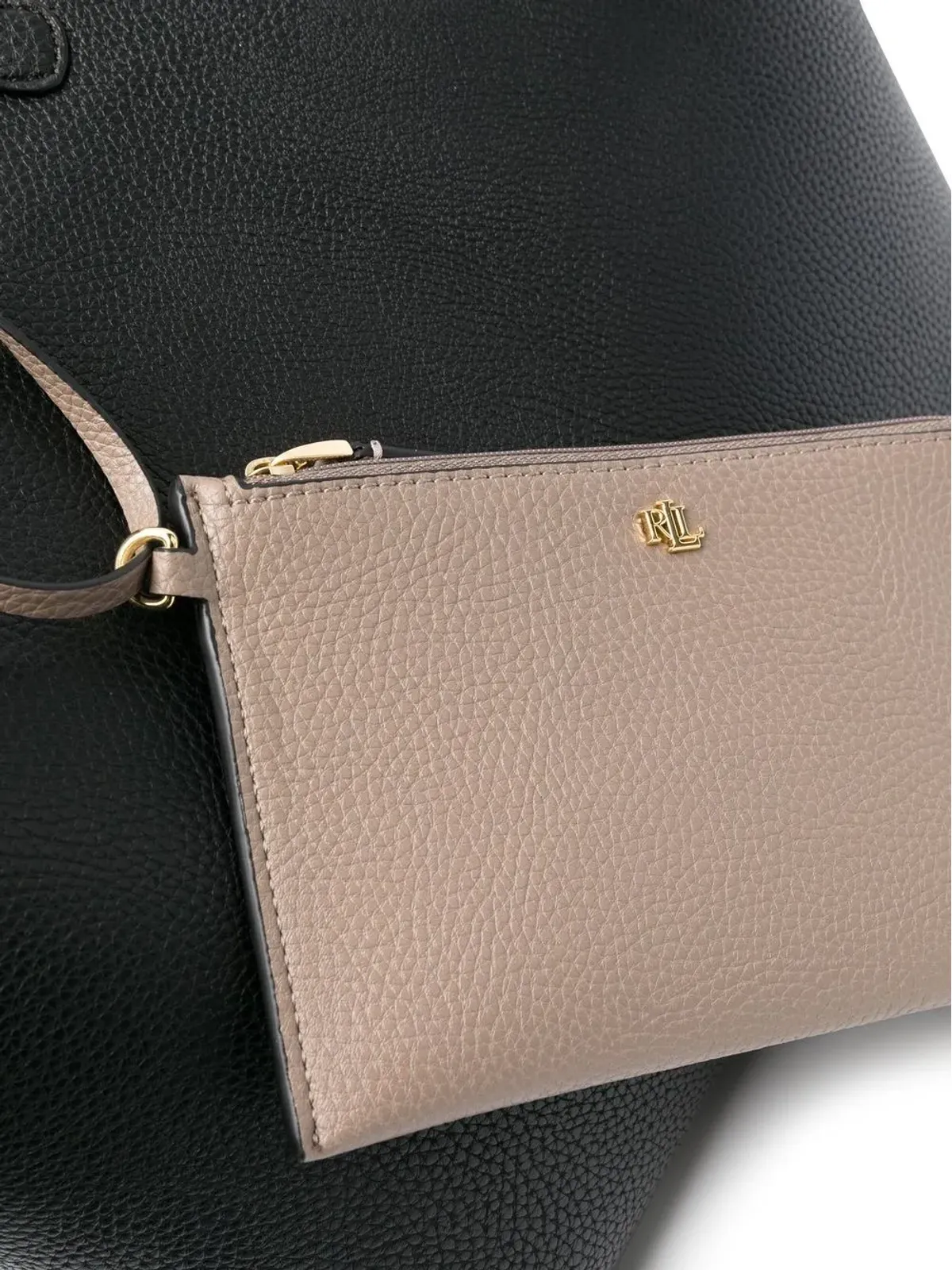 Lauren Ralph Lauren フェイクレザー トートバッグ - 画像5