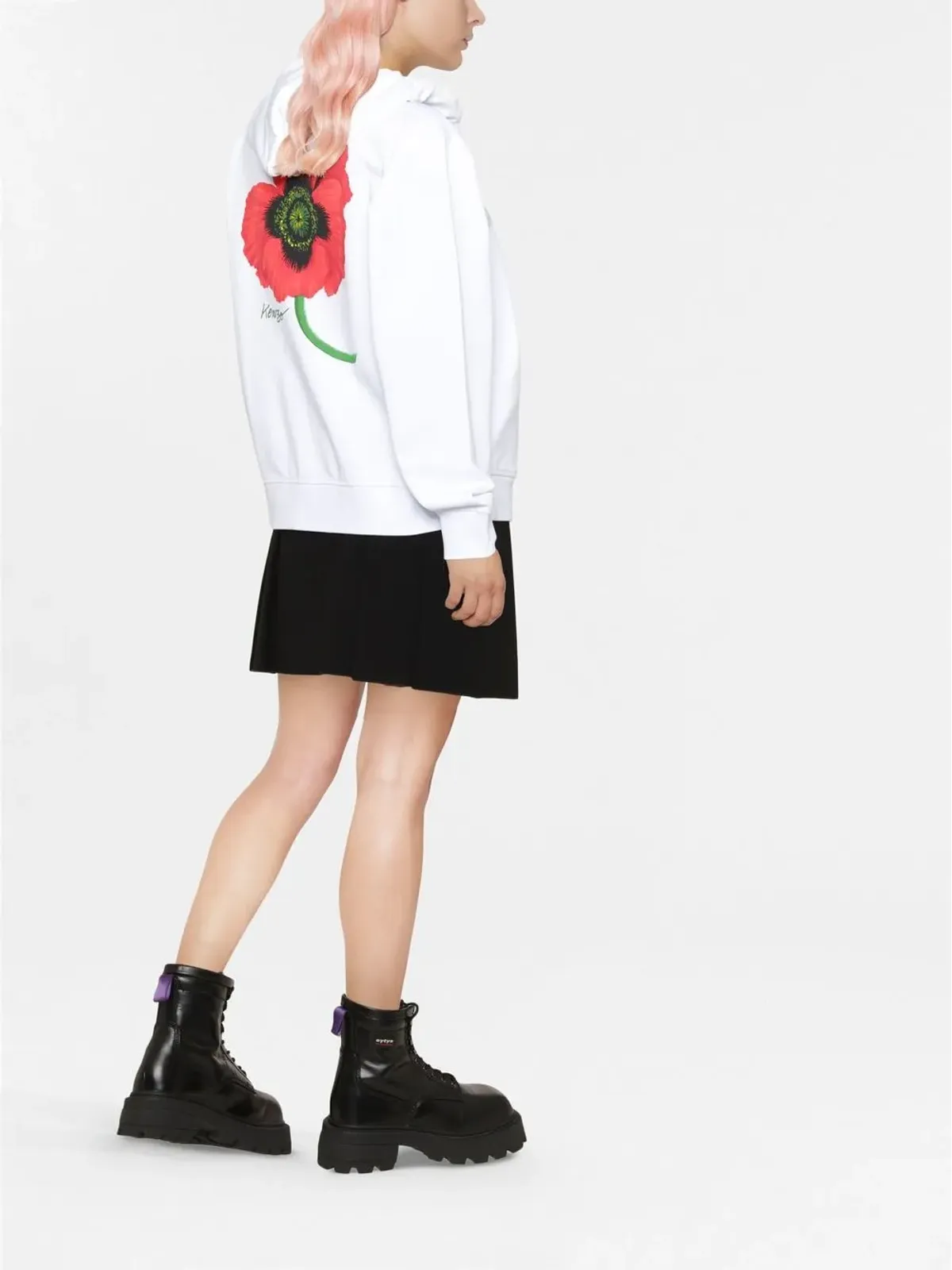 Kenzo ボケフラワー ジップアップフーディー - 画像3