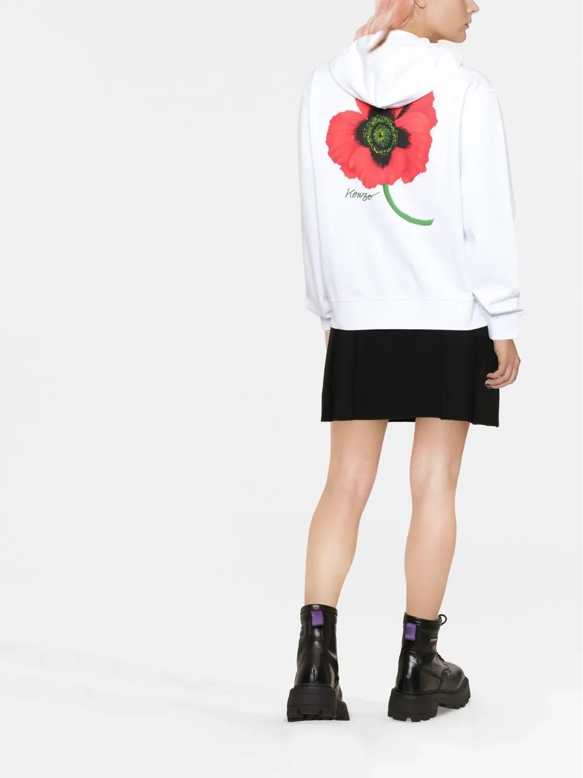 Kenzo ボケフラワー ジップアップフーディー - 画像4