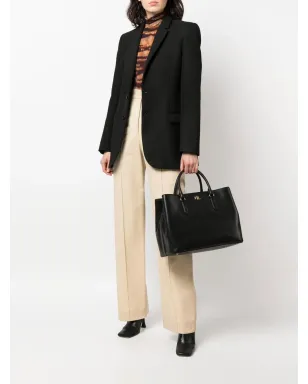 Lauren Ralph Lauren Maryトップハンドルトート ブラック - サムネイル2