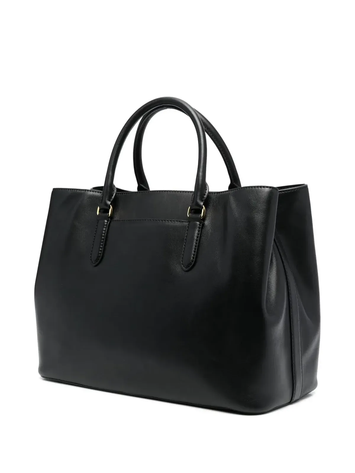 Lauren Ralph Lauren Maryトップハンドルトート ブラック - 画像3
