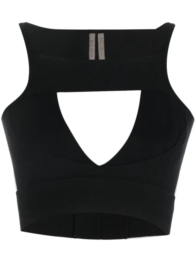 Rick Owens Rick Owens カットアウトディテールニットトップの商品画像