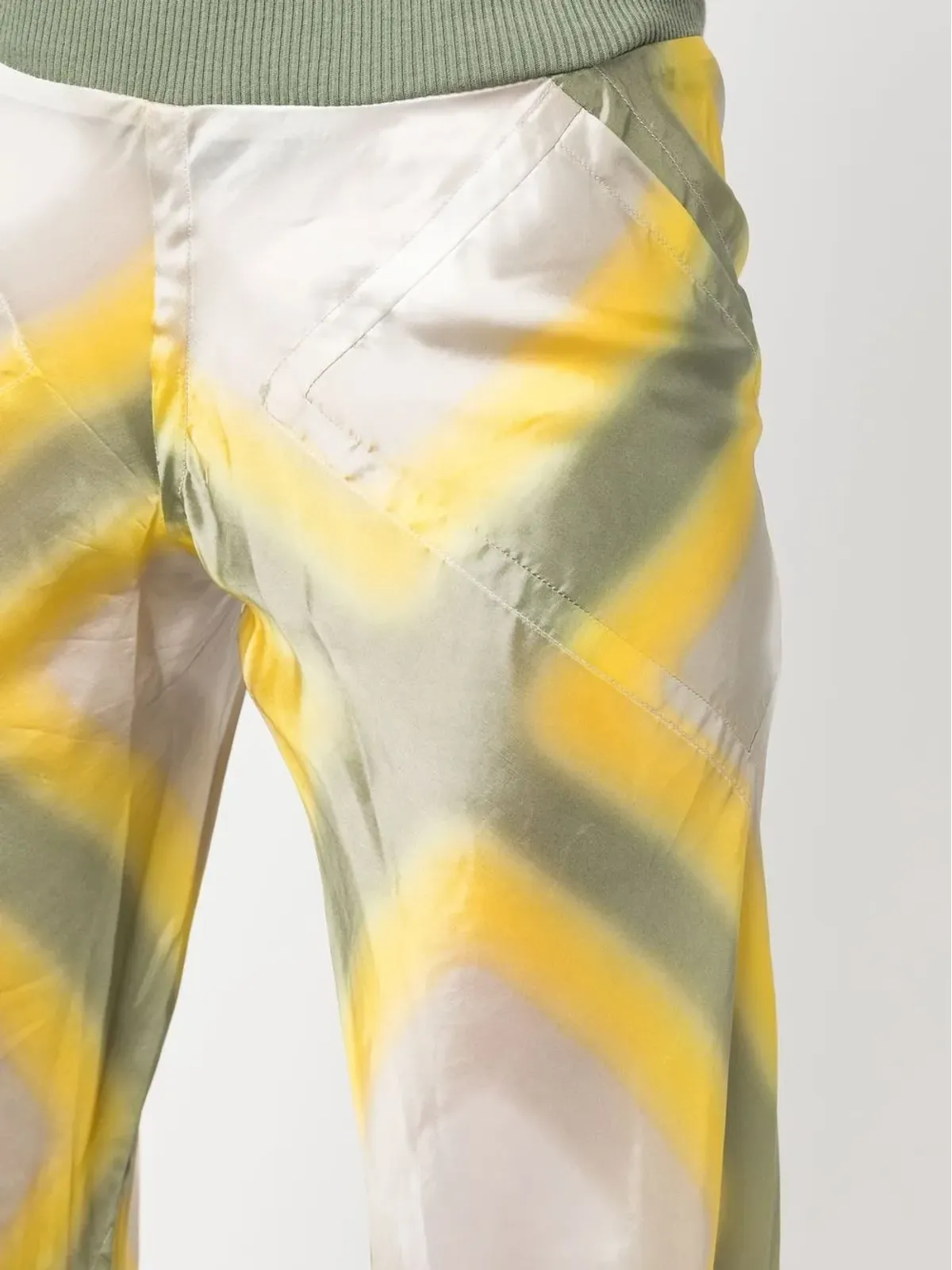 Rick Owens 総柄グラフィックプリントパンツ - 画像5