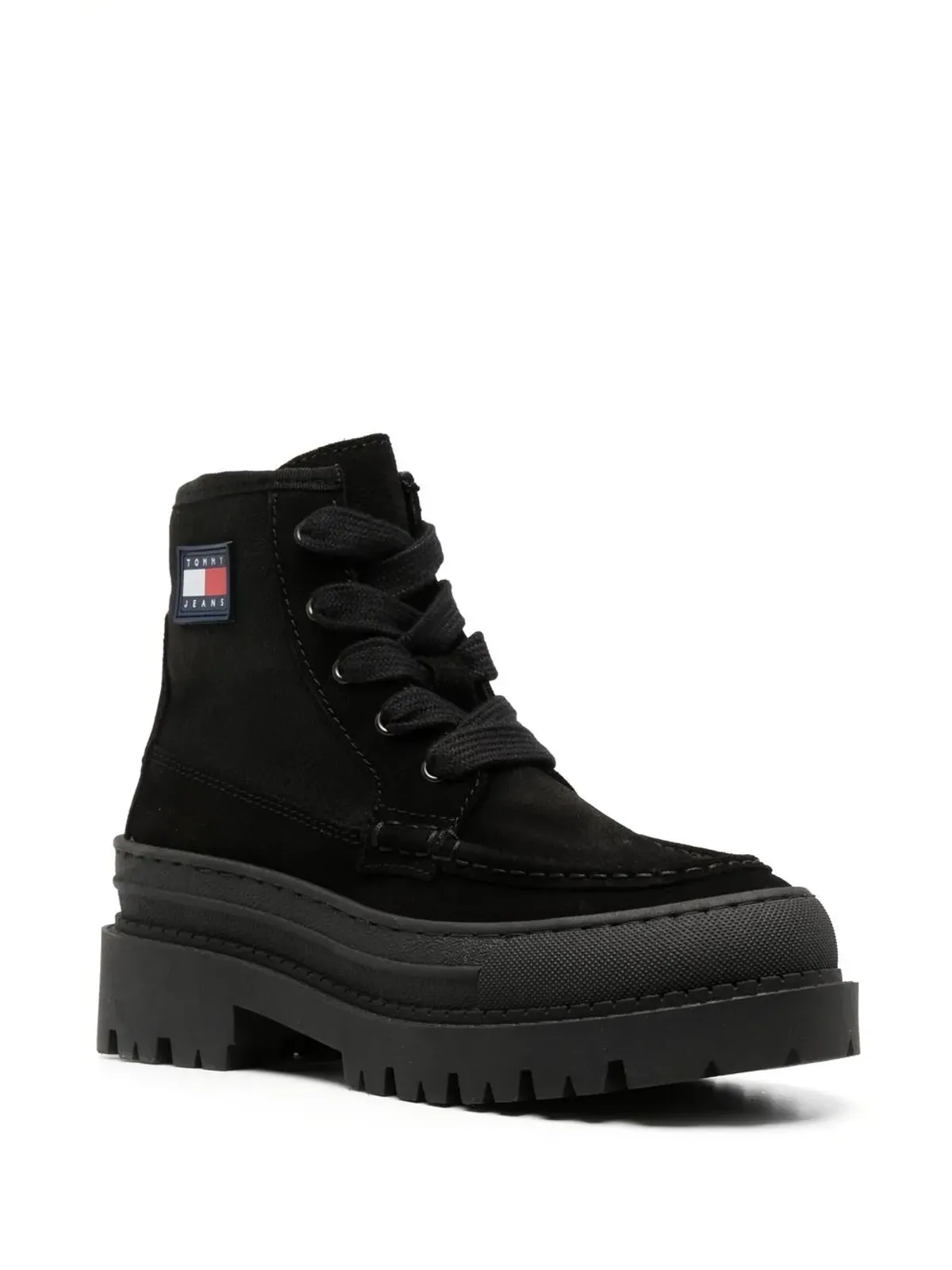 Tommy Jeans ロゴパッチ レースアップ ブーツ - 画像2