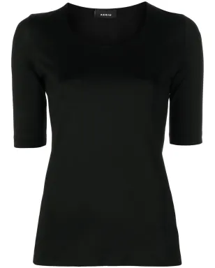 Akris フィットした半袖ニットトップ - サムネイル1