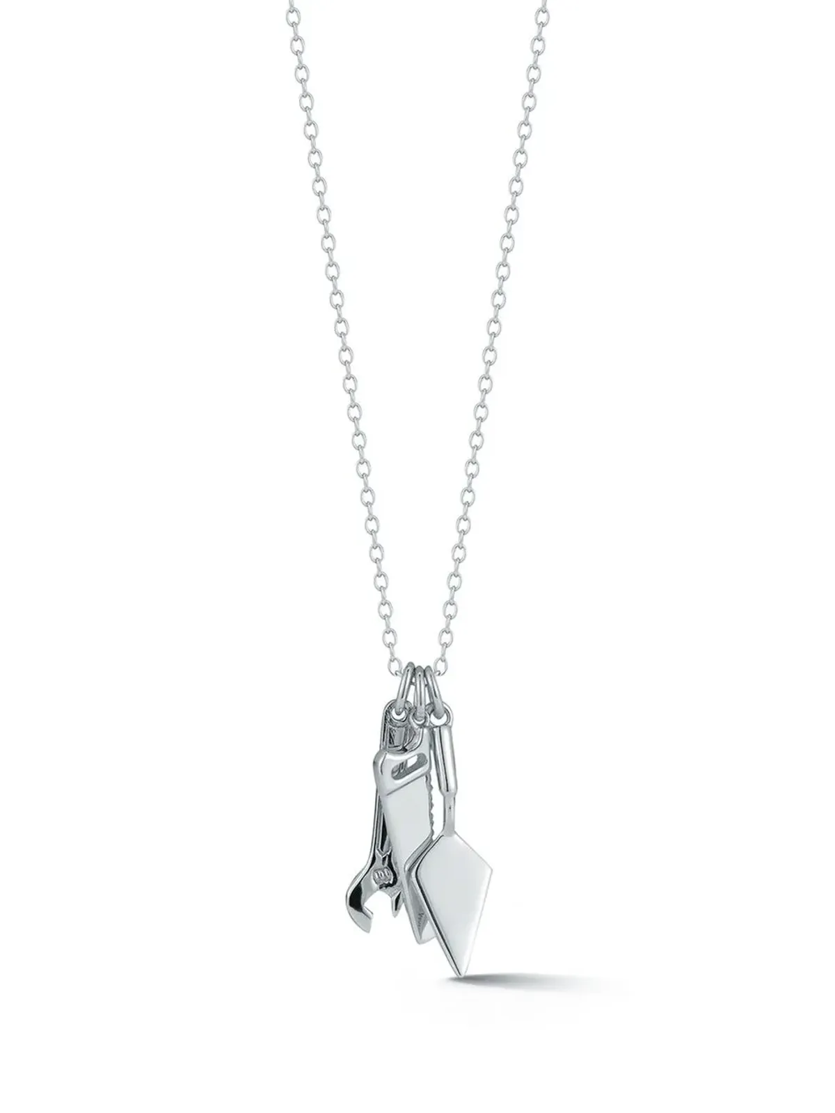 Mateo tool charm necklace - Silver - 画像2