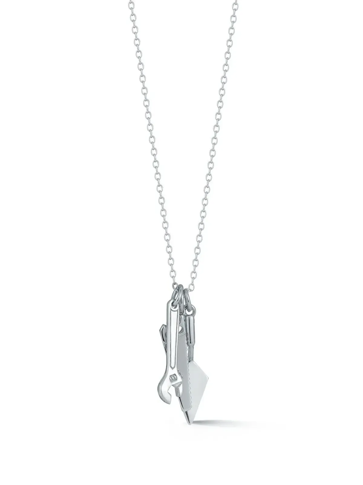 Mateo tool charm necklace - Silver - 画像3