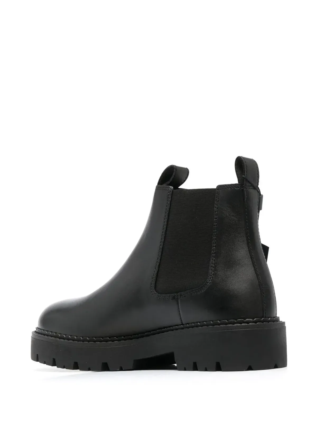 Tommy Jeans ロゴパッチ レザーブーツ - 画像3