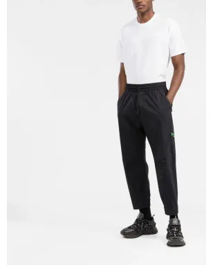 Y-3 ロゴプリント テーパードトラックパンツ - サムネイル2