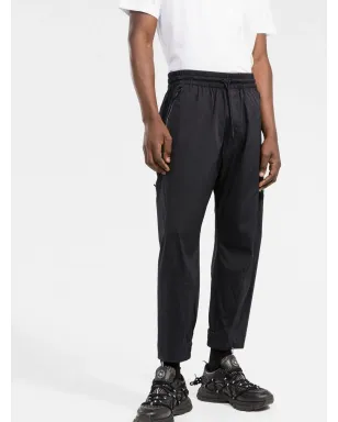 Y-3 ロゴプリント テーパードトラックパンツ - サムネイル3