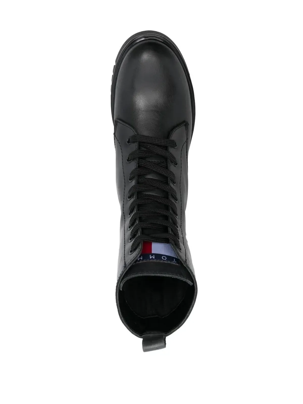Tommy Jeans レースアップレザー アンクルブーツ - 画像4