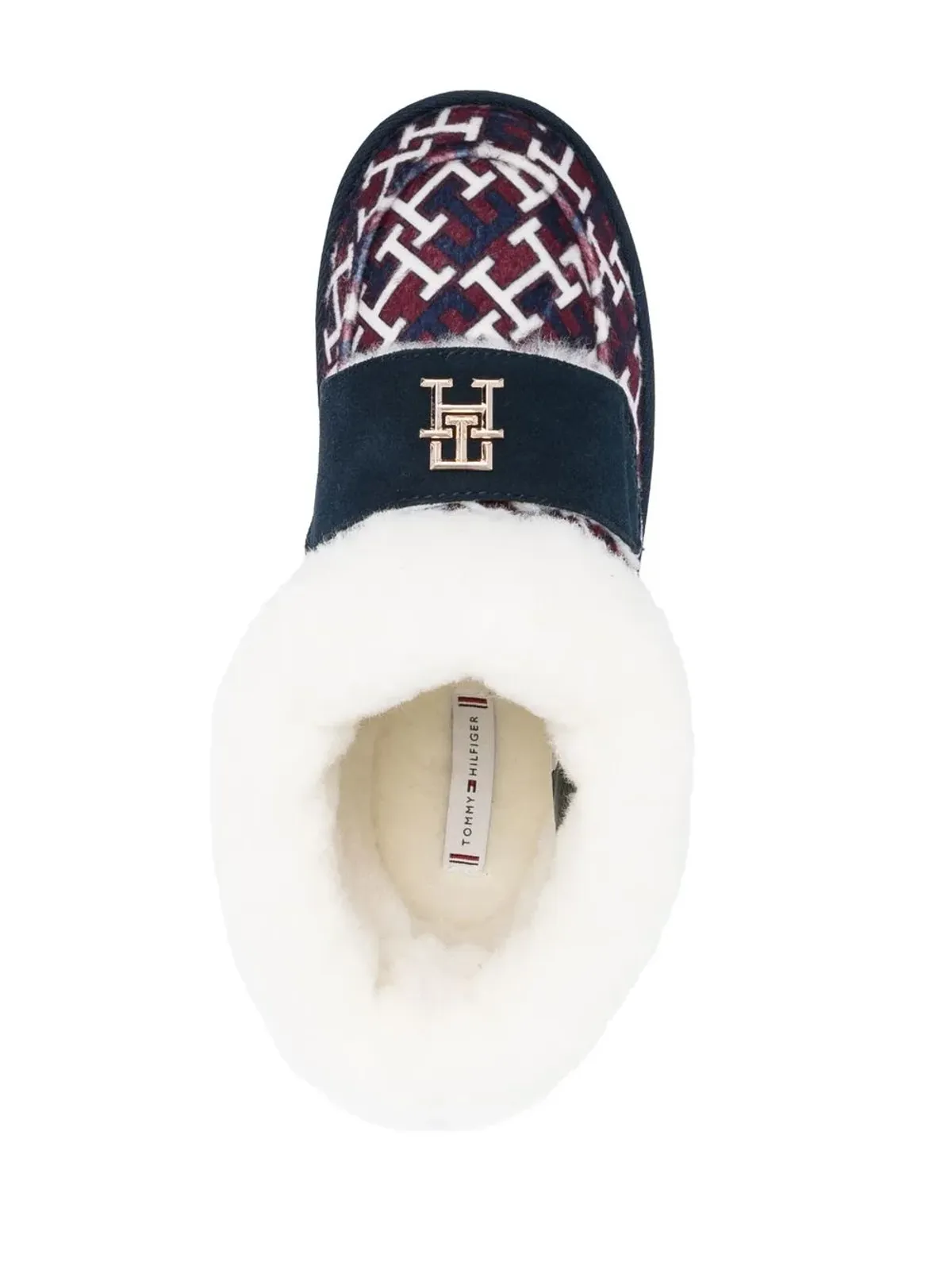 Tommy Hilfiger モノグラム フリーストリム スリッパ - レッド - 画像4