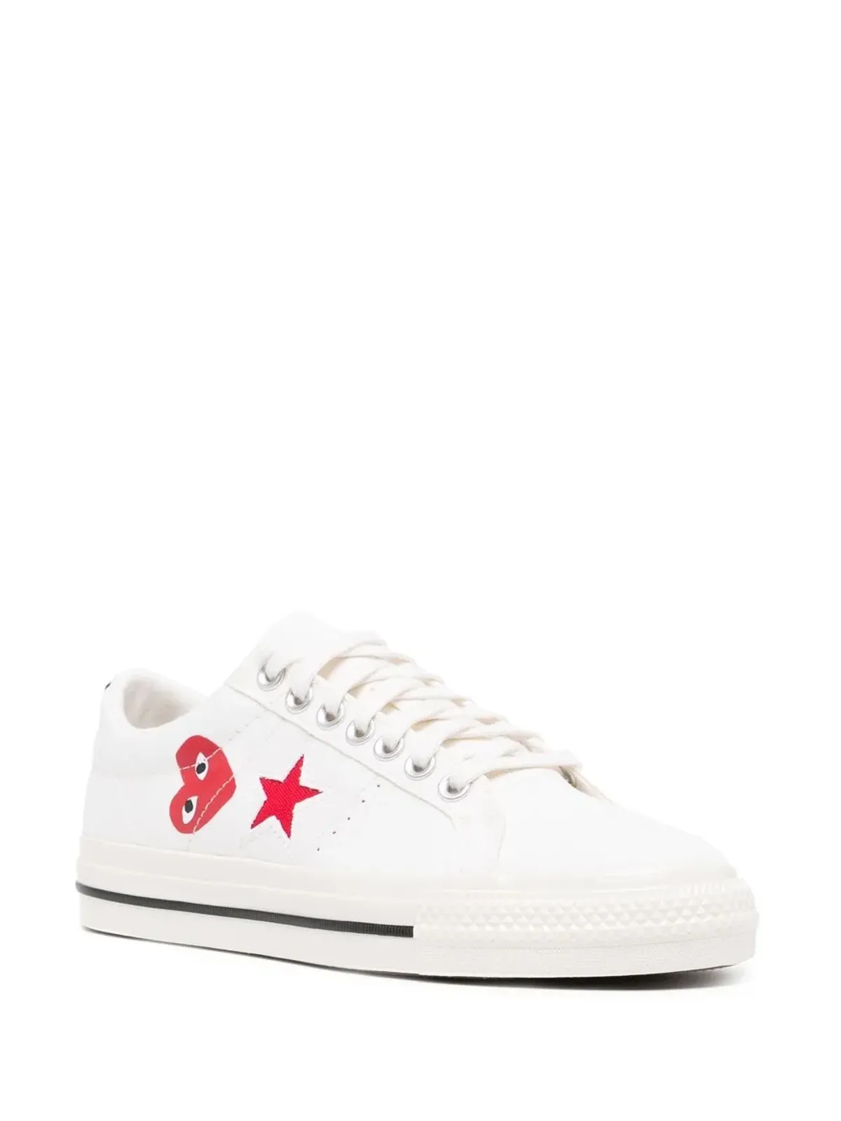 Comme Des Garçons Play x Converse ワンスター スニーカー - 画像2