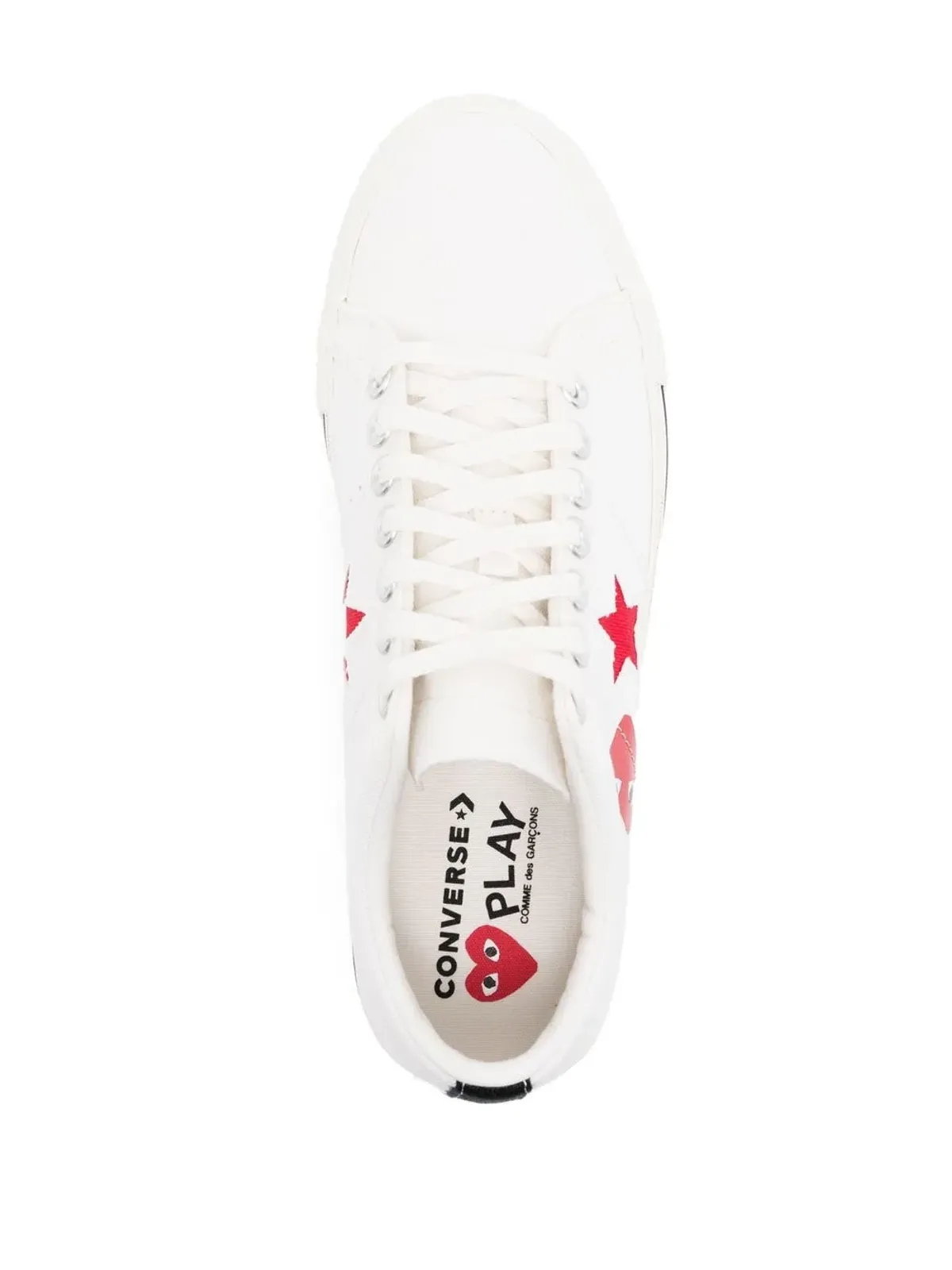 Comme Des Garçons Play x Converse ワンスター スニーカー - 画像4