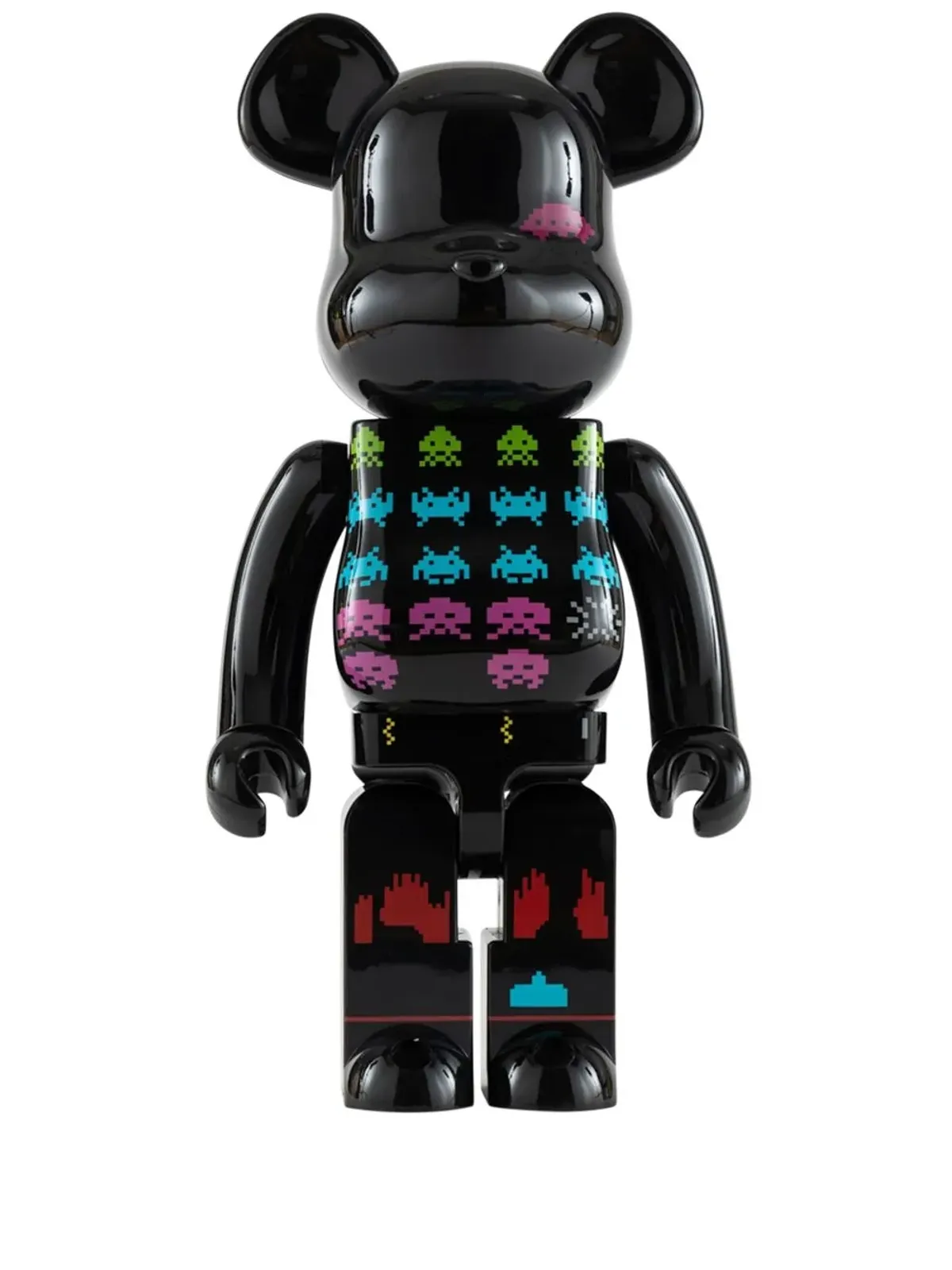 MEDICOM TOY x Space Invaders BE@RBRICK フィギュア - Black - 画像1