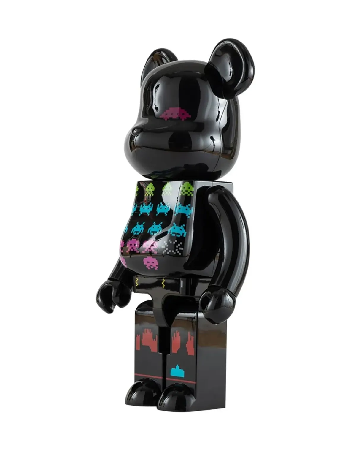 MEDICOM TOY x Space Invaders BE@RBRICK フィギュア - Black - 画像3