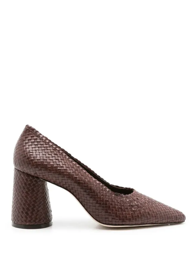 Sarah Chofakian Sarah Chofakian Scapin Liam 編み込みパンプスの商品画像