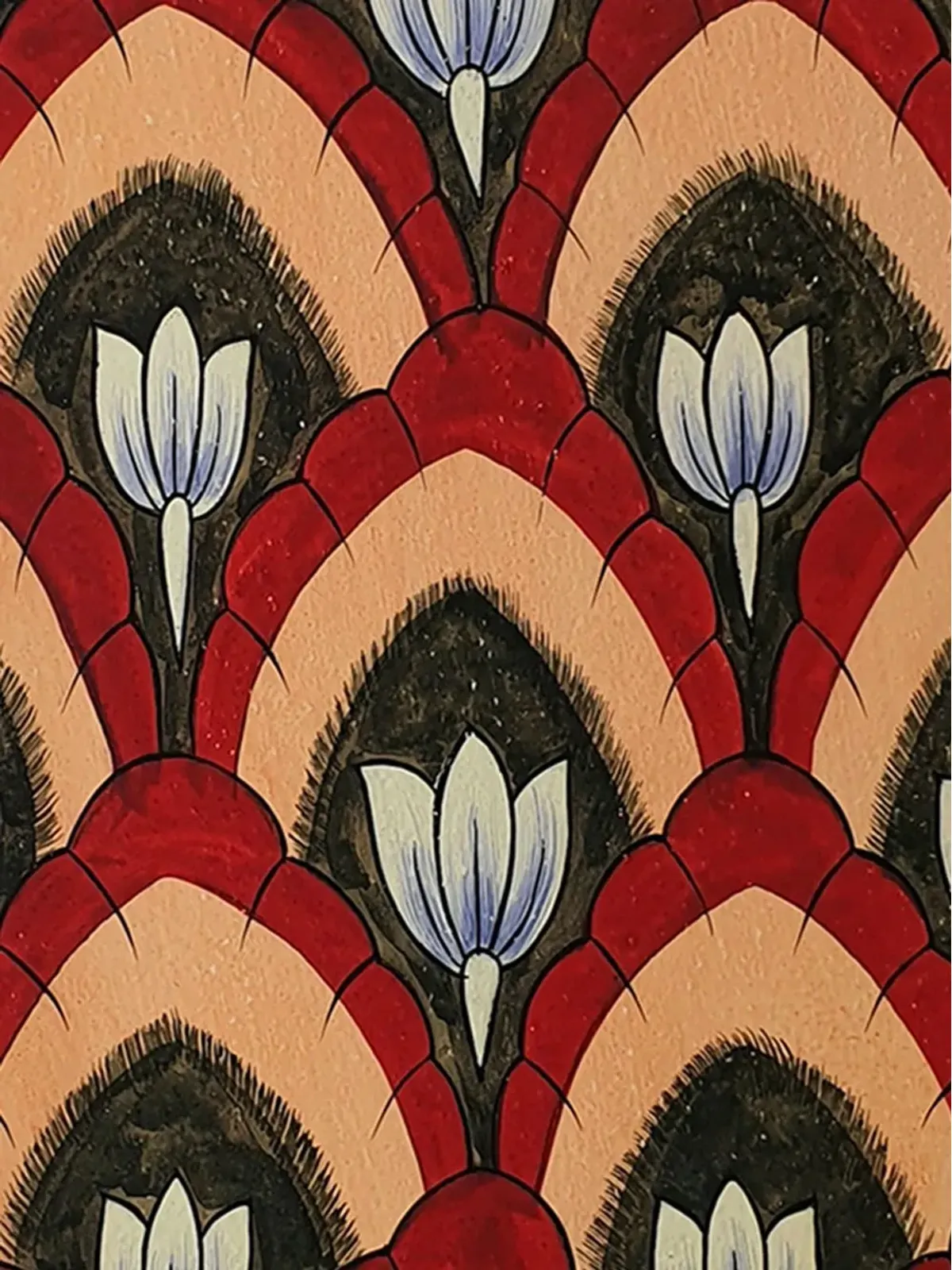 Les-Ottomans 手描き鉄製トレイ - 画像3